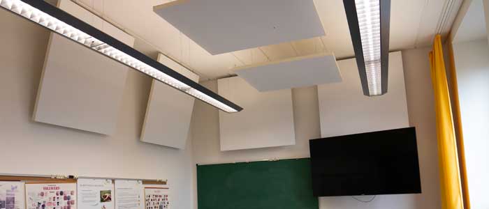 Schallabsorptionsflächen