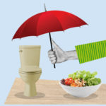 Versichert in Mensa und auf Toilette?