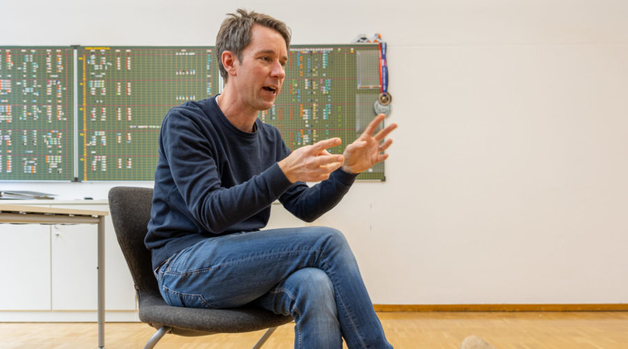 Dominik König-Kurowski, stellvertretender Schulleiter (ERS Karlsruhe)