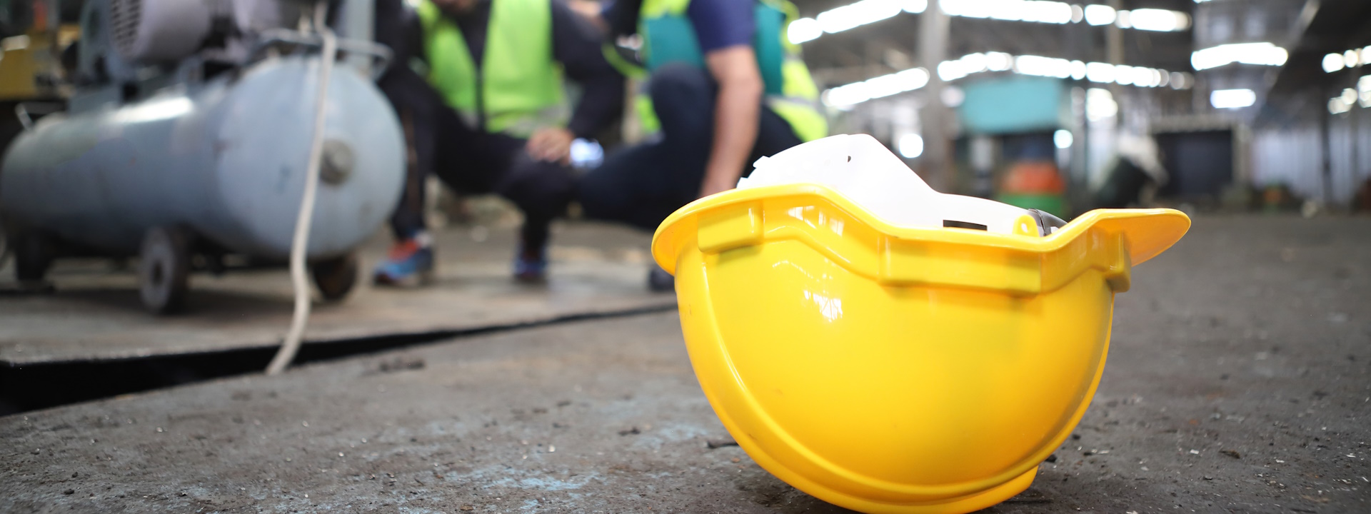 Sicherheitsteam am Arbeitsplatz