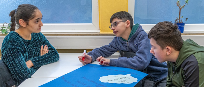 MindMatters-Übung an der Achtenbeckschule