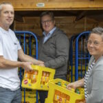 Elternvertreter des Dietrich Bonhöfer Gymnasiums, Bergisch Gladbach: Mark Lübbert, Lennart Höring und Sonja Vater